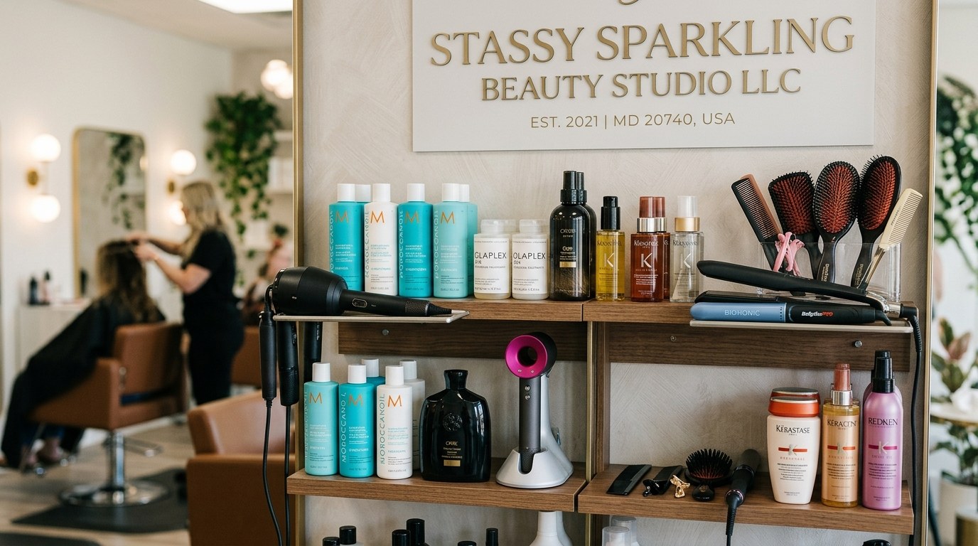 Illustration of STASSY SPARKLING BEAUTY STUDIO LLC, hair salon in College Park, MD, photo 4 of 5